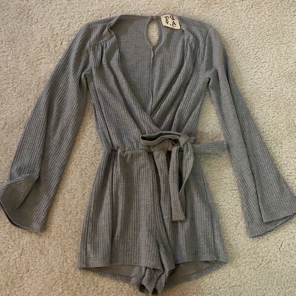 Grey romper
